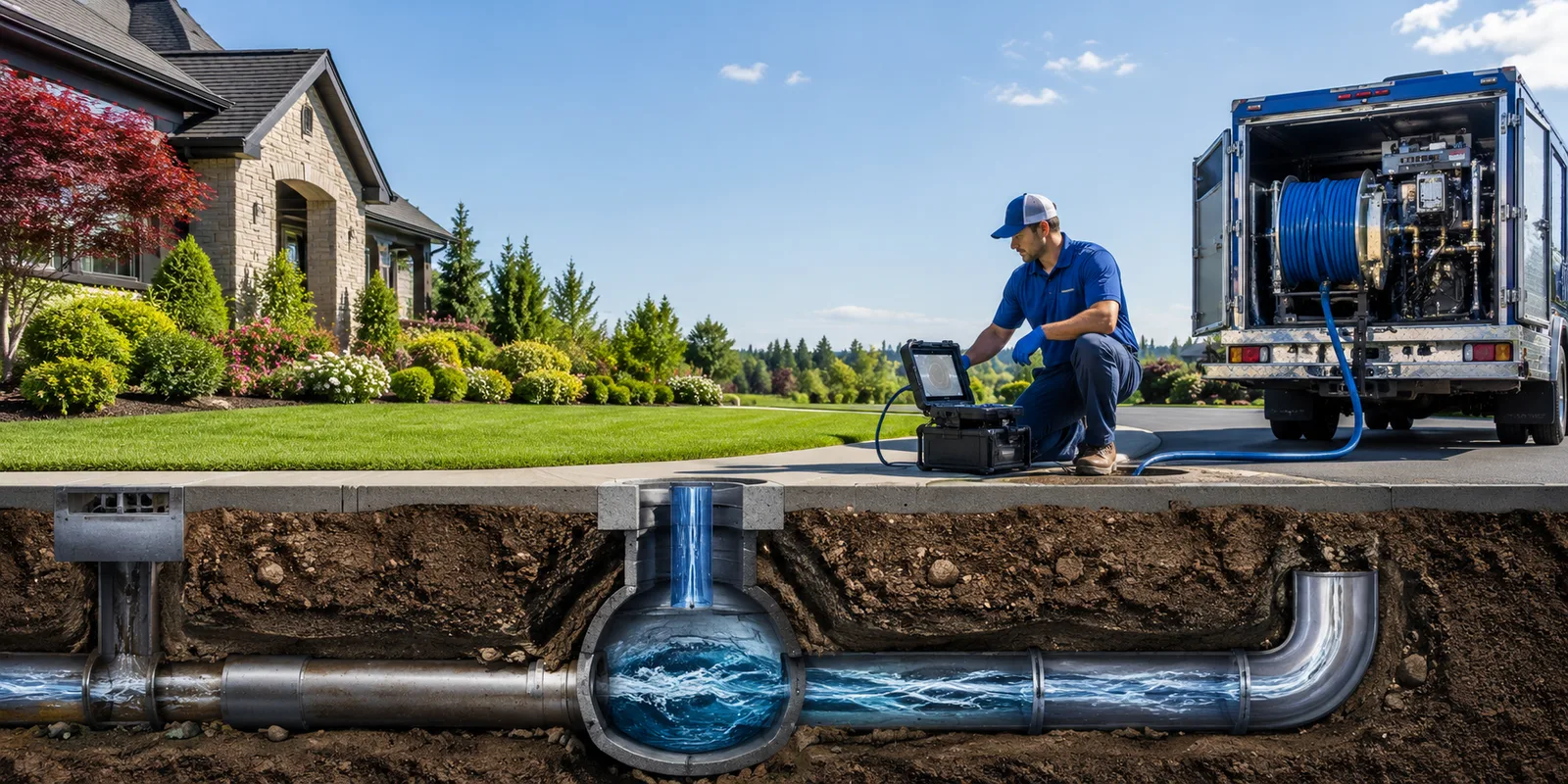 Drainage restoration information for Ellison Bay, WI